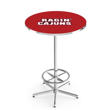 Holland Bar Stool Co 42" Chrome Louisiana-Lafayette Pub Table L216C4228LA-Laf